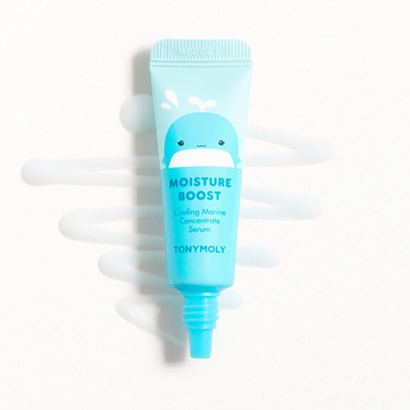 🌈4/$20 TONYMOLY Moisture Boost Cooling Marine Concentrate Serum Deluxe Travel - Picture 1 of 2